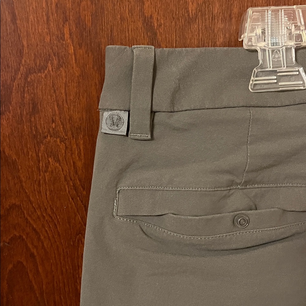 Lululemon ABC Slim Fit Rover Trouser Stretch Cotton Versa Twill 34x32 - Picture 3 of 4